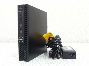 ■※f 【置き場所に困らない!】 DELL/デル 小型デスクトップPC OptiPlex 3070 Micro Corei5-9500T/メモリ8GB/SSD256GB/Win11 動作確認