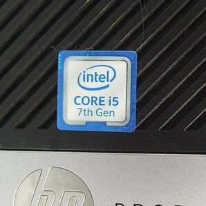 ■※f 【セール実施中!】 HP PC ProDesk 600 G3 Corei5-7500/メモリ4GB/HDD500GB/DVDマルチ/Win11 動作確認 の画像4