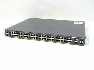 ＃Cisco/シスコ Catalyst 2960-Xシリーズスイッチ WS-C2960X-48LPS-L 初期化済 No.2