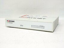 ＃ACアダプタ欠品 Fortinet/フォーティネット Fortigate-60E (FG-60E) 初期化済 No.4_画像1