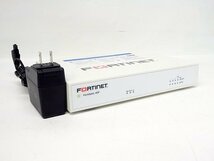 ＃ライセンス2028.10.06 Fortinet/フォーティネット Fortigate-40F FG-40F ファイアウォール ACアダプタ付属 初期化済み_画像1