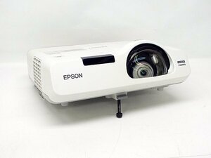 ＃EPSON/エプソン ビジネスプロジェクター EB-535W ランプ時間高370H/低41H レンズキズあり