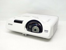 ＃EPSON/エプソン ビジネスプロジェクター EB-535W ランプ時間高388H/低22H 前足なし_画像1