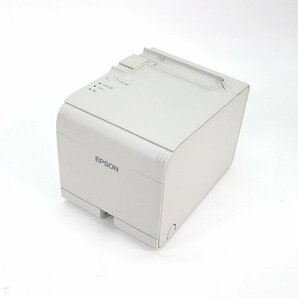 ■β 6台入荷 EPSON/エプソン サーマルプリンタTM-T90Ⅱ 211 M313B USB/100BASE-TX/DK 印字良好 カッター付80mm 【Aランク】【0306-01】の画像4