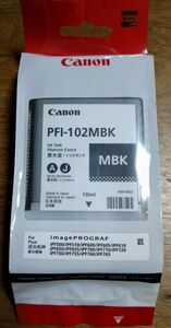 Canon 純正インクタンク マットブラック PFI-102MBK 0894B001 （期限切れ）