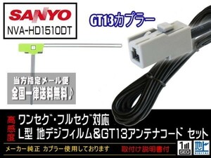 サンヨー◆新品☆メール便送料無料 送料０円 即決価格 即日発送 かんたん決済手数料０円/GT13アンテナフィルムセット/DG7A1-NVA-HD1510DT