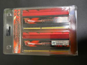 DDR3-2400C 8GB×2枚 16GB G.Skill TRIDENT F3-2400C10D-16GTX PC3-19200 デスクトップ用メモリ 箱付き