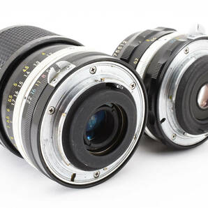 Nikon Nikkor H・C HC auto 3.5 28mm + zoom nikkor c auto 3.5 43-86mm 2090081 ニコン レンズ まとめ セットの画像7