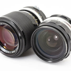 Nikon Nikkor H・C HC auto 3.5 28mm + zoom nikkor c auto 3.5 43-86mm 2090081 ニコン レンズ まとめ セットの画像2