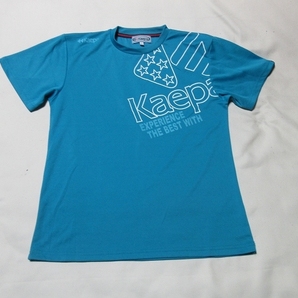 O-262★Kaepa(ケイパ)♪青色/半袖Tシャツ(L)★の画像1