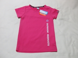 O-367*OUTDOOR( outdoor )! unused tag attaching / pink color / short sleeves U T-shirt (M)*