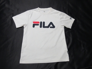 O-403★FILA(フィラ)♪白色/半袖Tシャツ(M)★