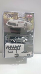 チェイスカー MINI GT 1/64 HONDA S2000 AP2 CR Grand Prix White LHD MGT00656-MJC TMSMODEL ZAMAC ホワイト ミニGT ホンダ シルバー