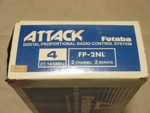 ジャンク■Futaba FP-2NL プロポ　双葉 フタバ ATTACK アタック FP-T2NL_画像2