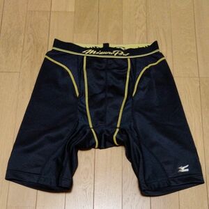 ミズノプロ　 スライディングパンツ　Mサイズ　 ファールカップ収納可能　ブラック　 野球　スラパン　MIZUNOPRO