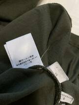 BRUNELLO CUCINELLI ブルネロクチネリ XSサイズ　緑色　グリーン　半袖ポロシャツ　コットン　伊勢丹にて購入の品_画像9