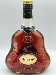 i1261KI ヘネシー Hennessy XO クリアボトル 金キャップ 700ml 40％ コニャック 古酒 未開栓