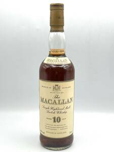 i1267KI ザ・マッカラン The MACALLAN 10年 750ml 40% シングルハイランドモルト スコッチウイスキー 古酒 未開栓