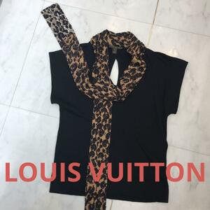 ★美品★LOUIS VUITTON　ルイ・ヴィトン　カットソー　スカーフ付き