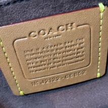 ☆美品☆COACH フィールドトート22 ウィズカラーブロック 2WAYバッグ_画像8