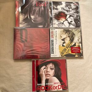 相川七瀬 CD5枚セット Red/PARADOX/ID/FOXTROT/ROCK or DIE