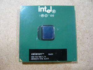 送料無料◆Intel Celeron 800MHz Coppermine FSB100 SL4TF 作動品