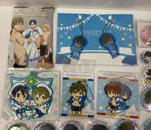 まとめ売りfree! ハイスピード 岩鳶中 京アニショップ 推し ミニ 缶バッジ Dive to the Future 夏也 七瀬遙 橘真琴 アクリルキーホルダー_画像2