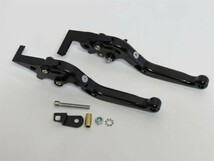 PCX / PCX e:HEV / PCX160 JK05 JK06 KF47 2021- アルミ ステップボード C ＆ パーキング ブレーキ レバー B セット 黒【set-pc21c-a】_画像2