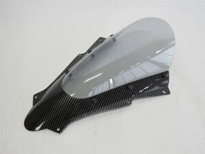 Ninja ZX-25R ニンジャ ZX25R 2020- Ninja ZX4RR ZX-4RR 2023 カーボン調トリムスクリーン ライトスモーク【sk-zx25ra-1】