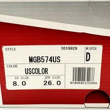 未使用品 ニューバランス MGB574US 574 星条旗柄 ゴルフ シューズ スニーカー US8 26.0cm_画像9