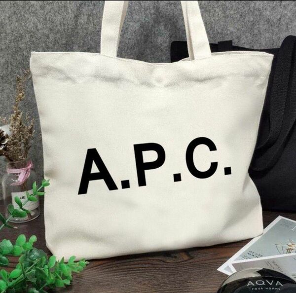 A.P.C. トートランチ　エコバッグ APC手さげ 通勤バッグ カバン