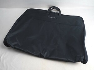 3T240312 BURBERRY バーバリー ガーメント スーツケース ネイビー スーツ収納 旅行 出張