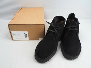 1T240322 unused / storage goods JADD desert boots black suede England made size /UK9/27.5cm
