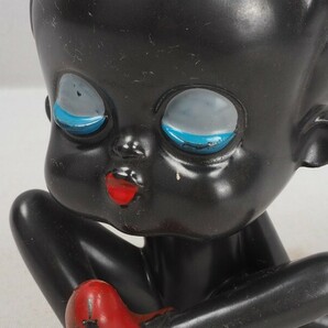 4N240321 レトロ 陶器人形 HOBBY 昭和 アンティーク 置物 入れ物 飾り物 コレクション 高さ12㎝の画像5