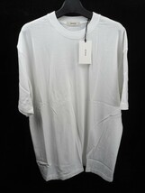 2T240322 タグ付/保管品 alvana アルバナ アルヴァナ 無地 半袖 Tシャツ ACS-0055 ホワイト コットン100％ サイズ/4(XL相当)_画像2