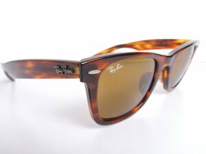 正規品 Ray-Ban レイバン サングラス WAYFARER ウェイファーラー RB 2140 954 50□22 3N べっ甲カラー イタリア製 ケース付き