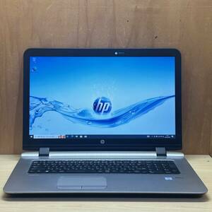 17.3大画面◆HP ProBook 470 G3◆Core i5-6200U◆SSD128GB◆メモリ8GB◆DVD◆AMD Radeon