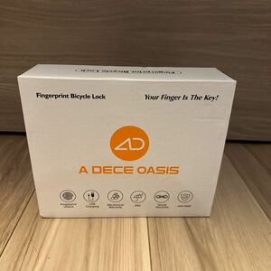 新品未使用 定価15,880円 ADO A DECE OASIS スマート指紋ケーブル ロック e bike Fingerprint Bicycle Lock 自転車キー 防犯 セキュリティ