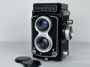 ★希少品★ PRIMOFLEX TOPCOR F3.5 7.5cm TOKYO KOGAKU シャッター全速OK #A908#2561#00092#