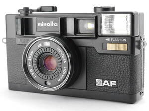 ★極上美品★ MINOLTA ミノルタ HI MATIC AF シャッター フラッシュ 巻き上げ OK チャージランプ点灯#A977#651#0007