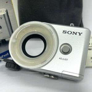 ★希少・新同品★ SONY ソニー HVL-RLS RING LIGHT CYBER SHOT 箱 ポーチ 説明書付き #354の画像1