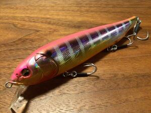 Y★限定★美品 Megabass メガバス LATES“RATTLE IN” ラテス“ラトルイン”PS.Kizu/SP-C/LIMITED「PINK BOMB GILL」ミノー