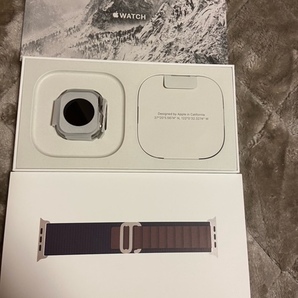 ★超美品★ Apple Watch Ultra 2 GPS+Cellularモデル 49mm MREW3J/A チタニウム/インディゴアルパインループ Lの画像3