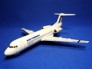 稀有！◆ 1/200 Fokker70・AIR FRANCE / JC-Wings ◆ エールフランス・フォッカー70 ◆ ダイキャスト模型・モデルプレーン