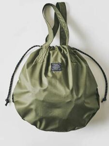 新品未使用 POST OVERALLS ポストオーバーオールズ　4207-RO Packable Helmet Bag 1 : polyester R/S olive