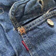 Levi's 50S 506 XX デニムジャケット 1st 色残り◎ オリジナル ビンテージ VINTAGE 507 557 70505 BIG E 501 40S リーバイス 送料無料_画像2