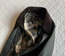 ジャーナル購入Barbour WAX BEDALEバブアービデイルジャケット英国製*40カーキ_画像6