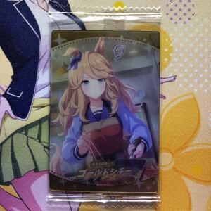 ウマ娘 プリティーダービー 第7R ゴールドシチー ［金色を目指して］サポートカード SR W7-19 ツインウエハースカード