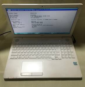 【Bios OK】 FUJITSU LIFEBOOK AH51/C3 i7-7700HQ/8GB ①