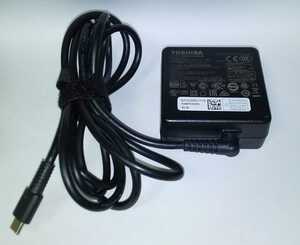  Toshiba TOSHIBA AC adaptor PA5279U-1ACA type C 20V 2.25A